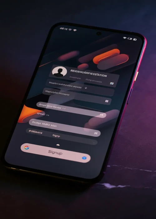 Screenshot of Winner Casino's registration form with fields for phone number, name, and date of birth, showing a user-friendly interface